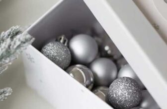 Christmas ornament storage